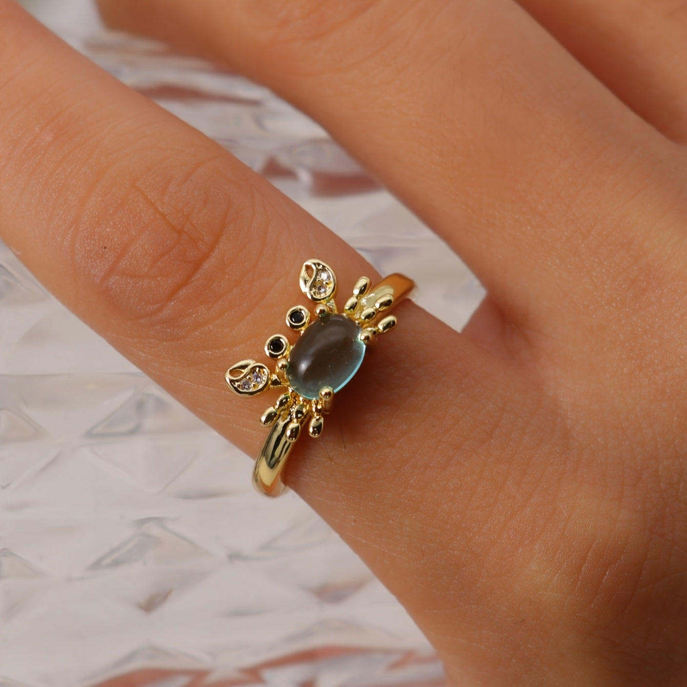 ミニクラブ アジャスタブルリング