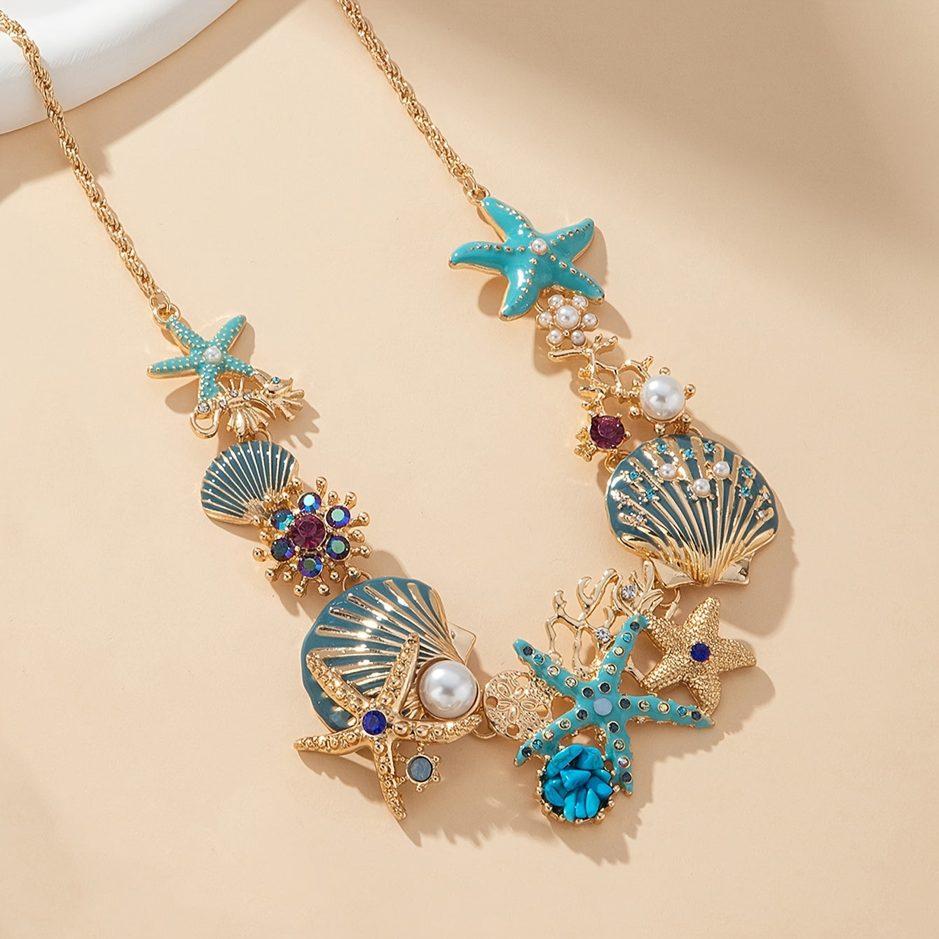 ブローチ - 輝く海のエレガンス