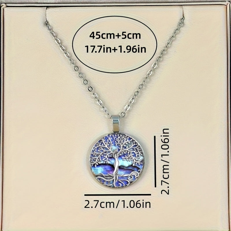ユニークな生命の樹ペンダントネックレス