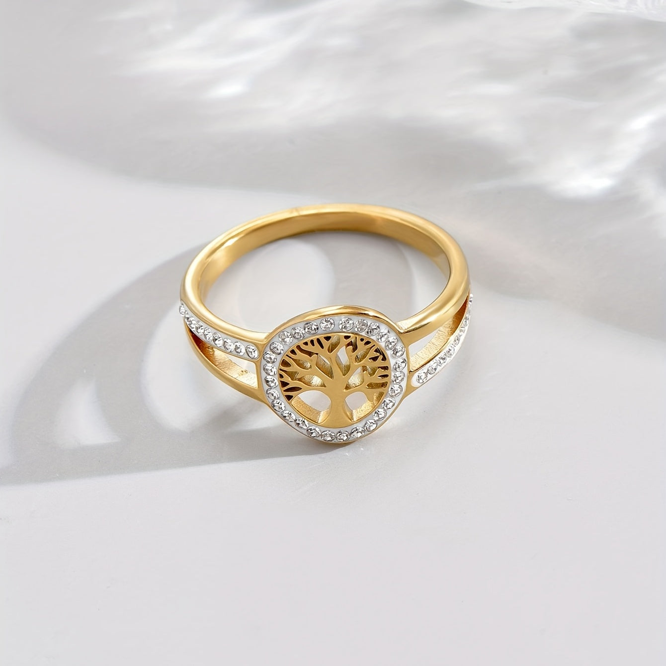 メンズ ツリーパターン リング