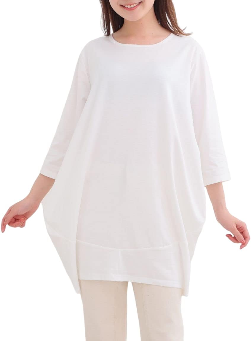 コクーンチュニックドレス