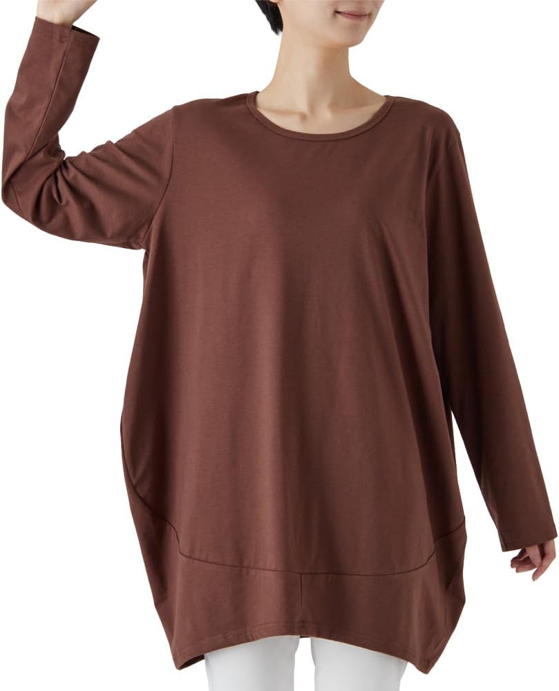 コクーンチュニックドレス