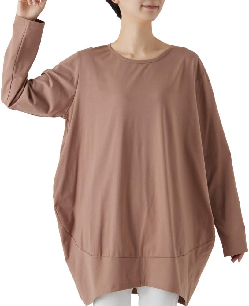 コクーンチュニックドレス