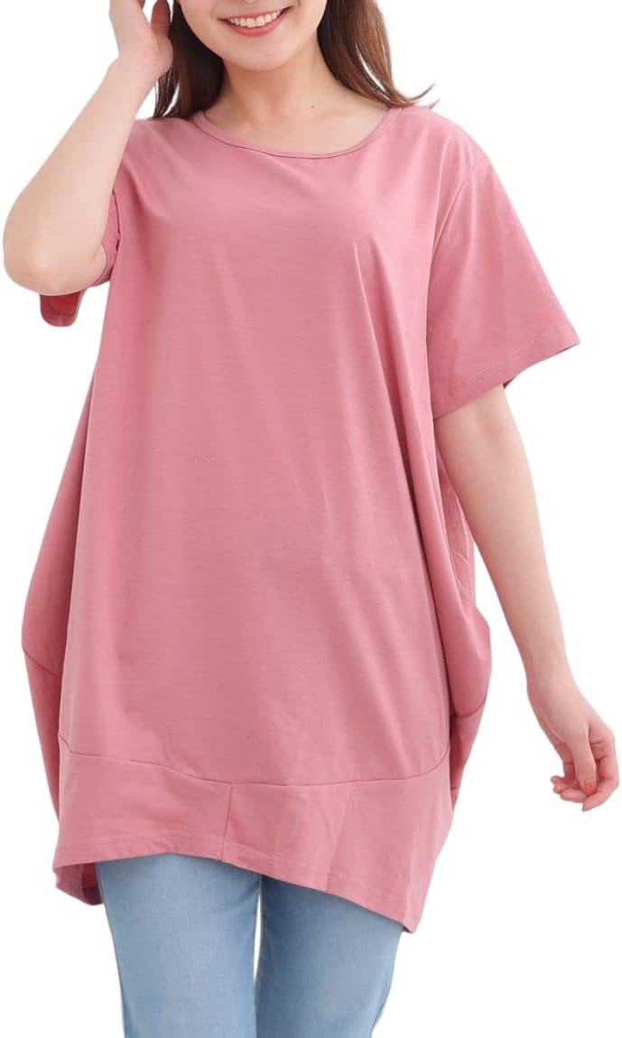 コクーンチュニックドレス