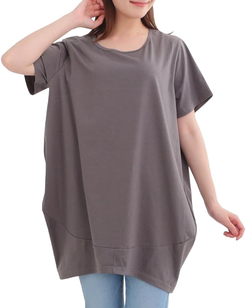 コクーンチュニックドレス