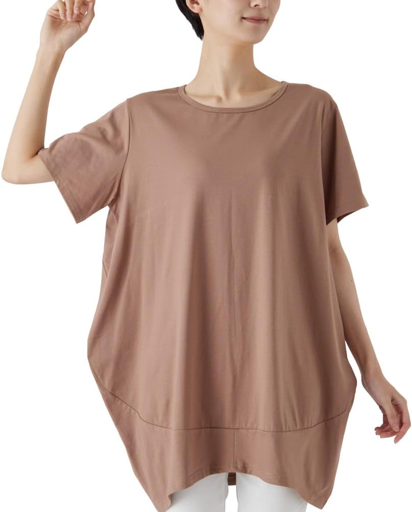 コクーンチュニックドレス