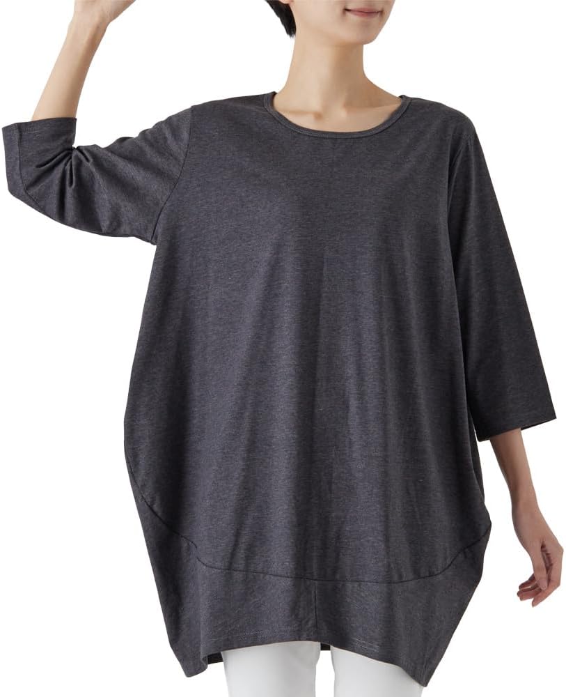 コクーンチュニックドレス