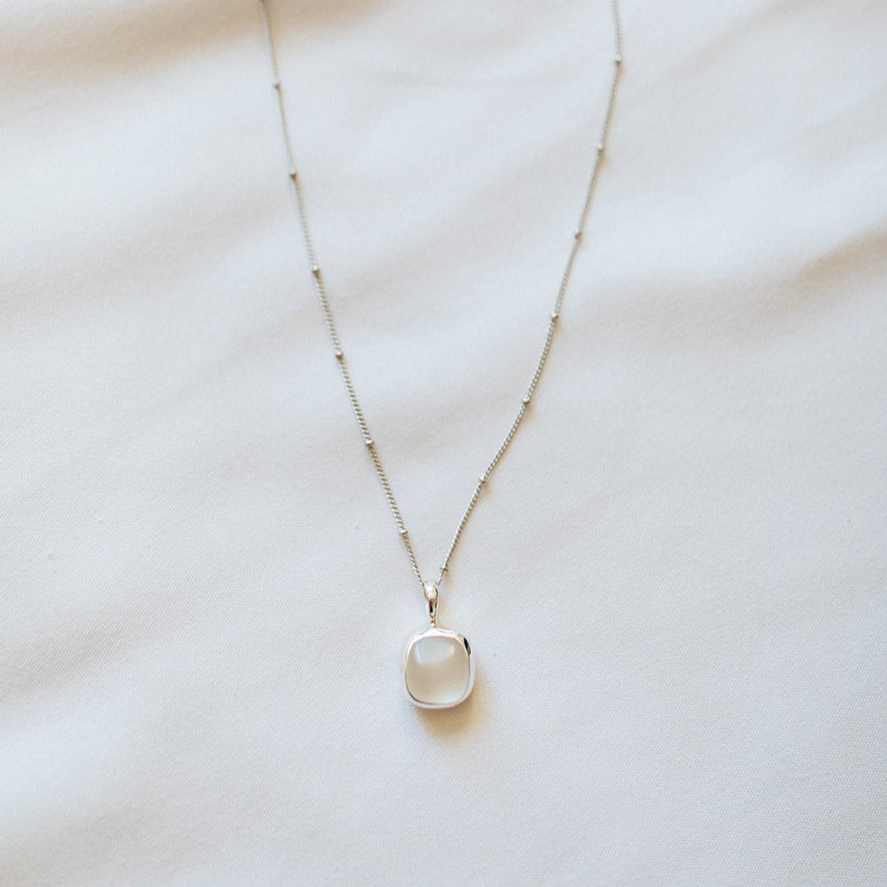 ハンドメイド シーグラス ネックレス