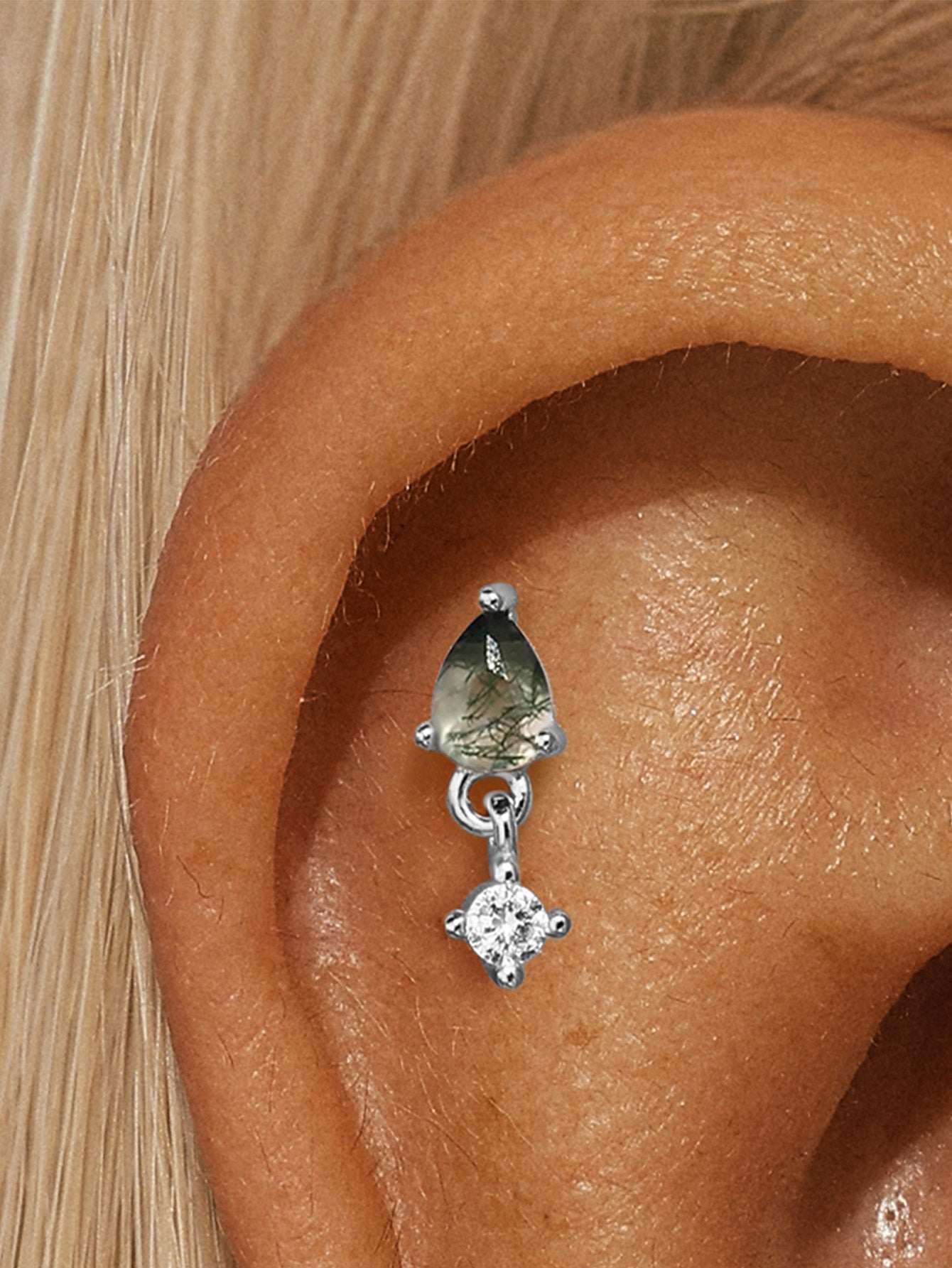 プチペンダント シルバースタッド