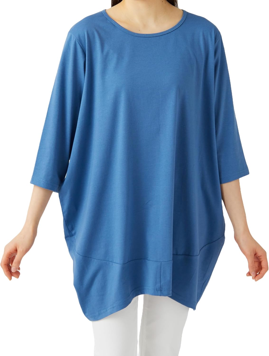 コクーンチュニックドレス