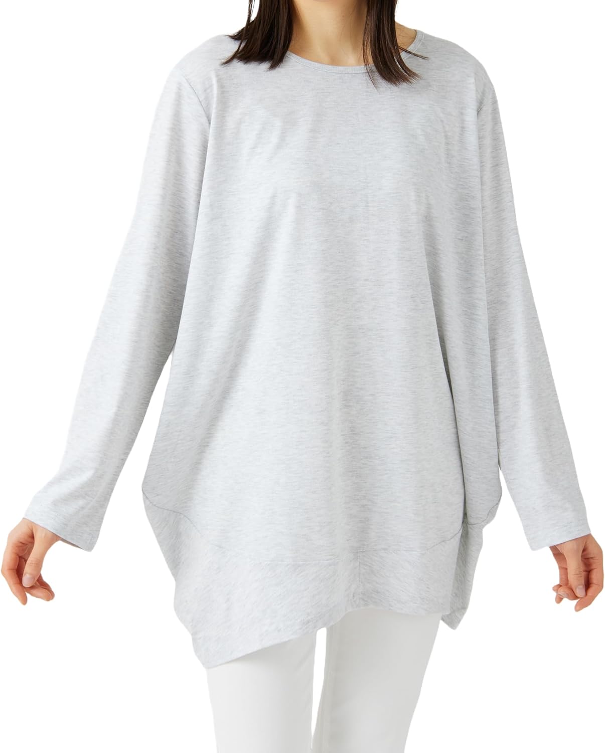 コクーンチュニックドレス