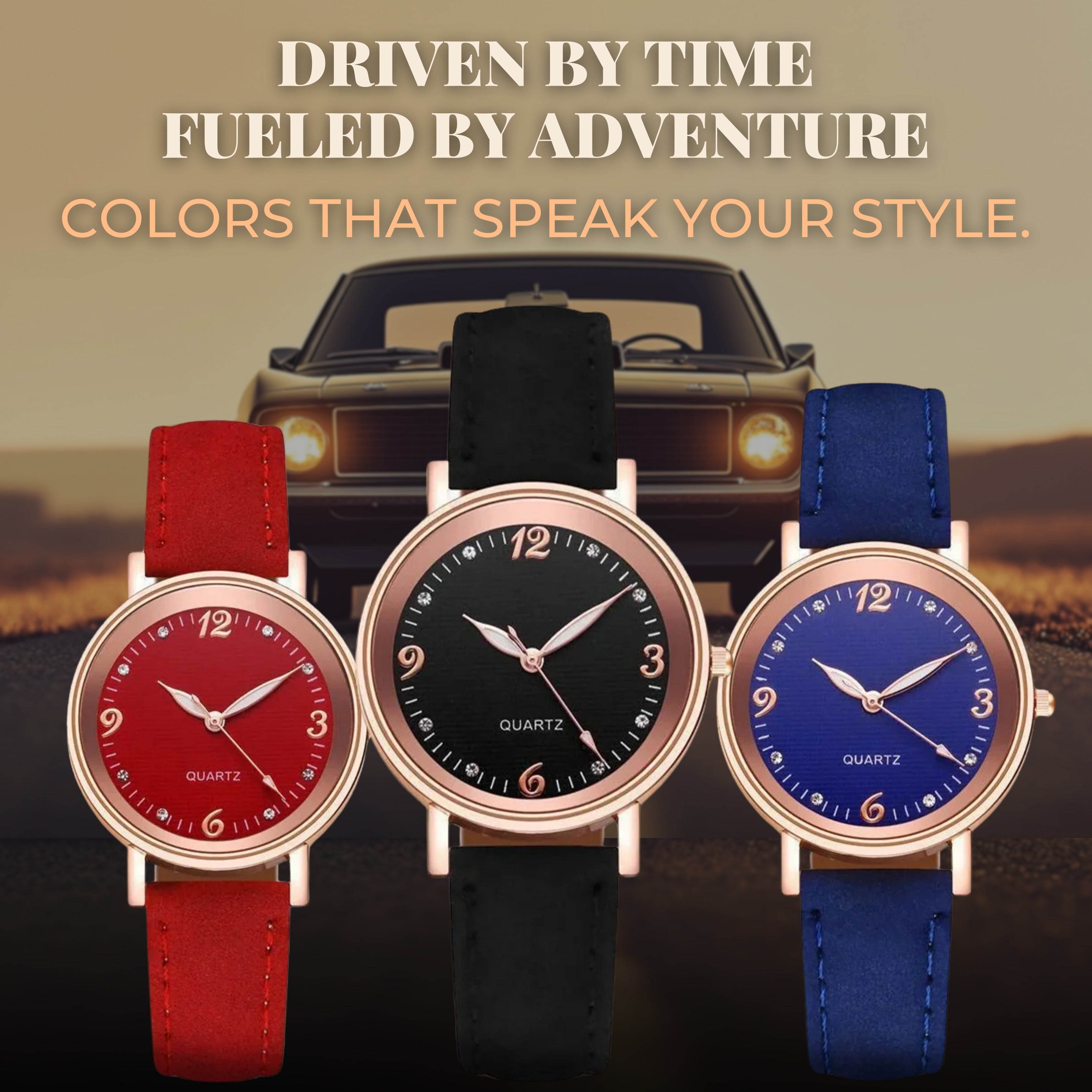 の多彩でシックなリストウォッチ