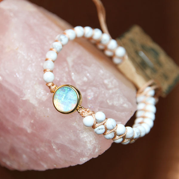Hikaru | Howlite Opal Charm