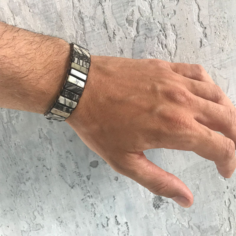 陰陽モダンブレスレット