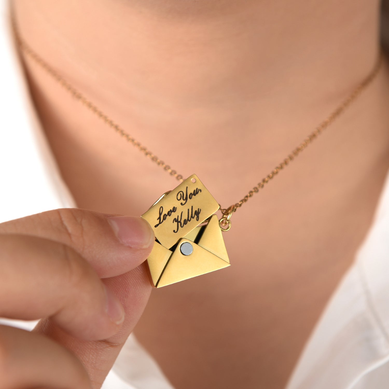 Love Letter Necklace Gift Set