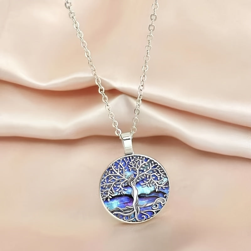 ユニークな生命の樹ペンダントネックレス