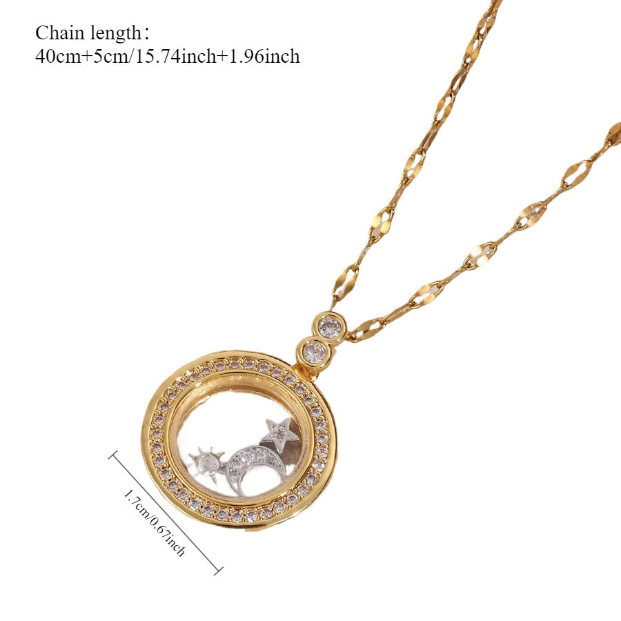 星空プラネットペンダントネックレス