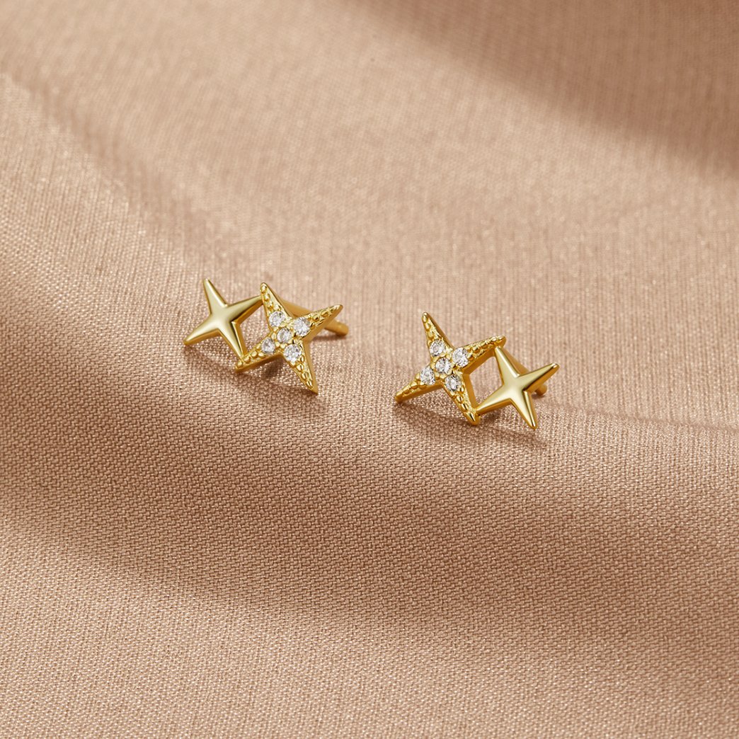 Noctura | Midnight Magic Studs