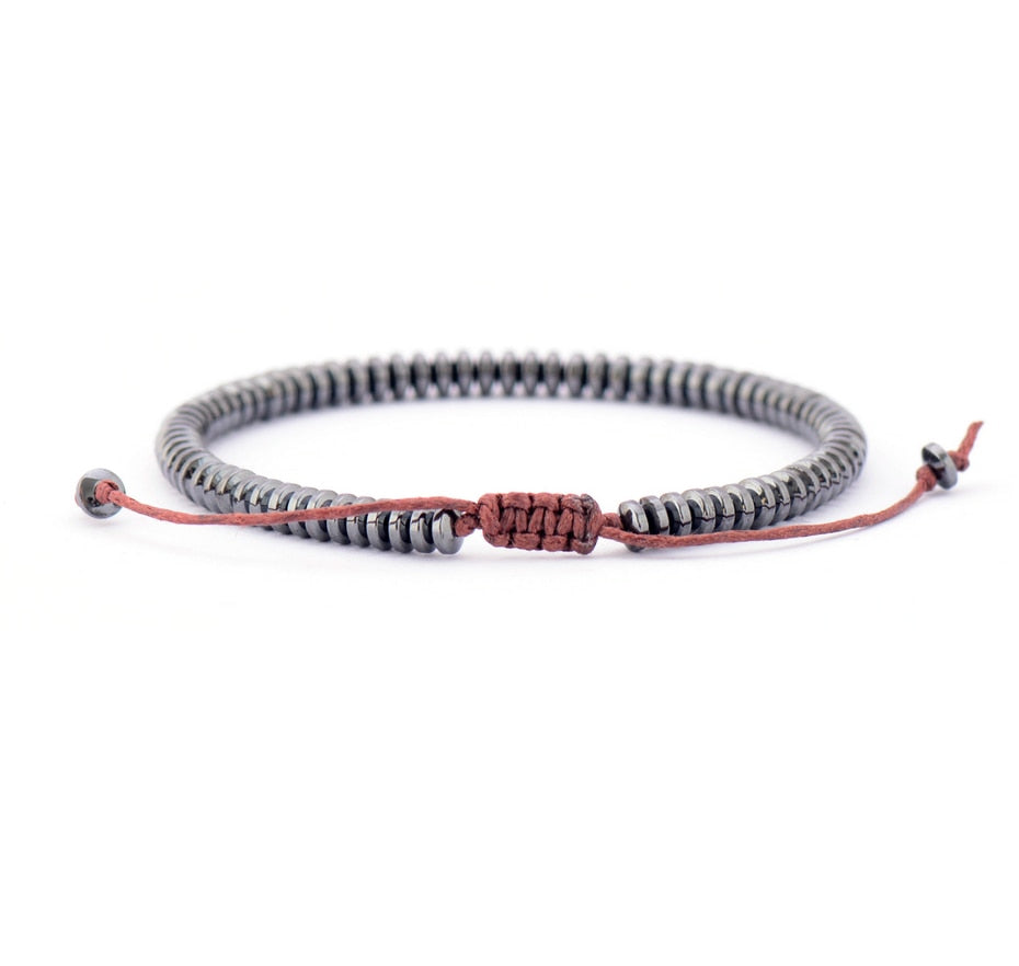 ヘマタイトストーンブレスレット