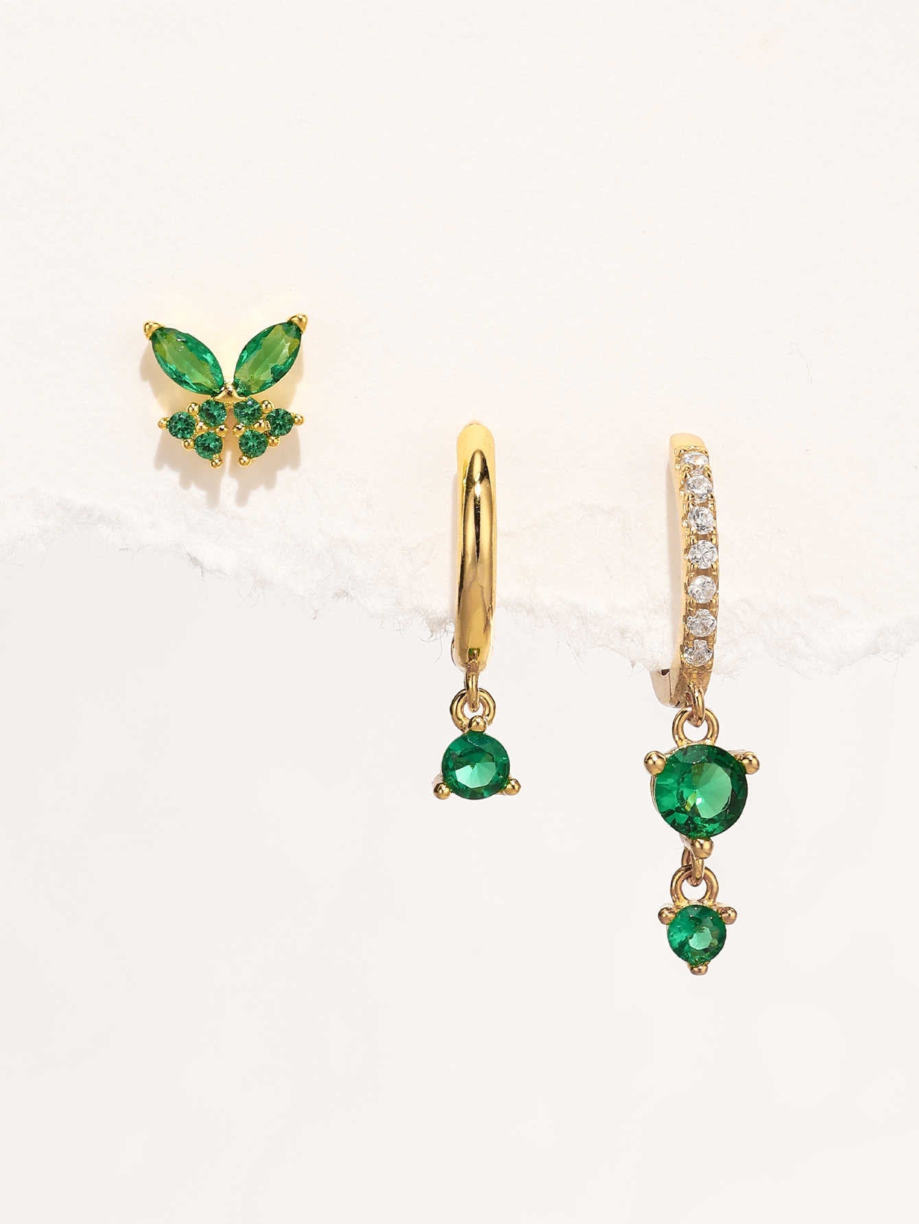 バタフライ＆ラウンドドロップセット