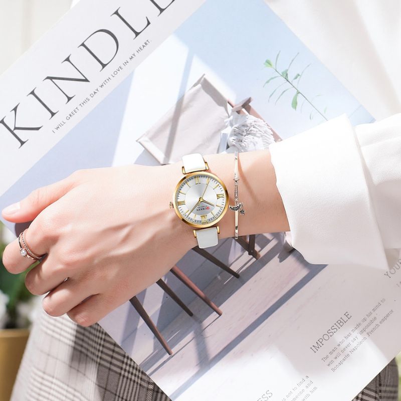  ラグジュアリー防水レディースウォッチ