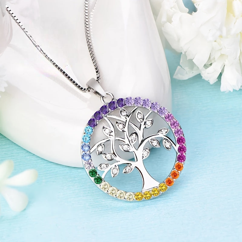 ハート型ツリー・オブ・ライフ ネックレス