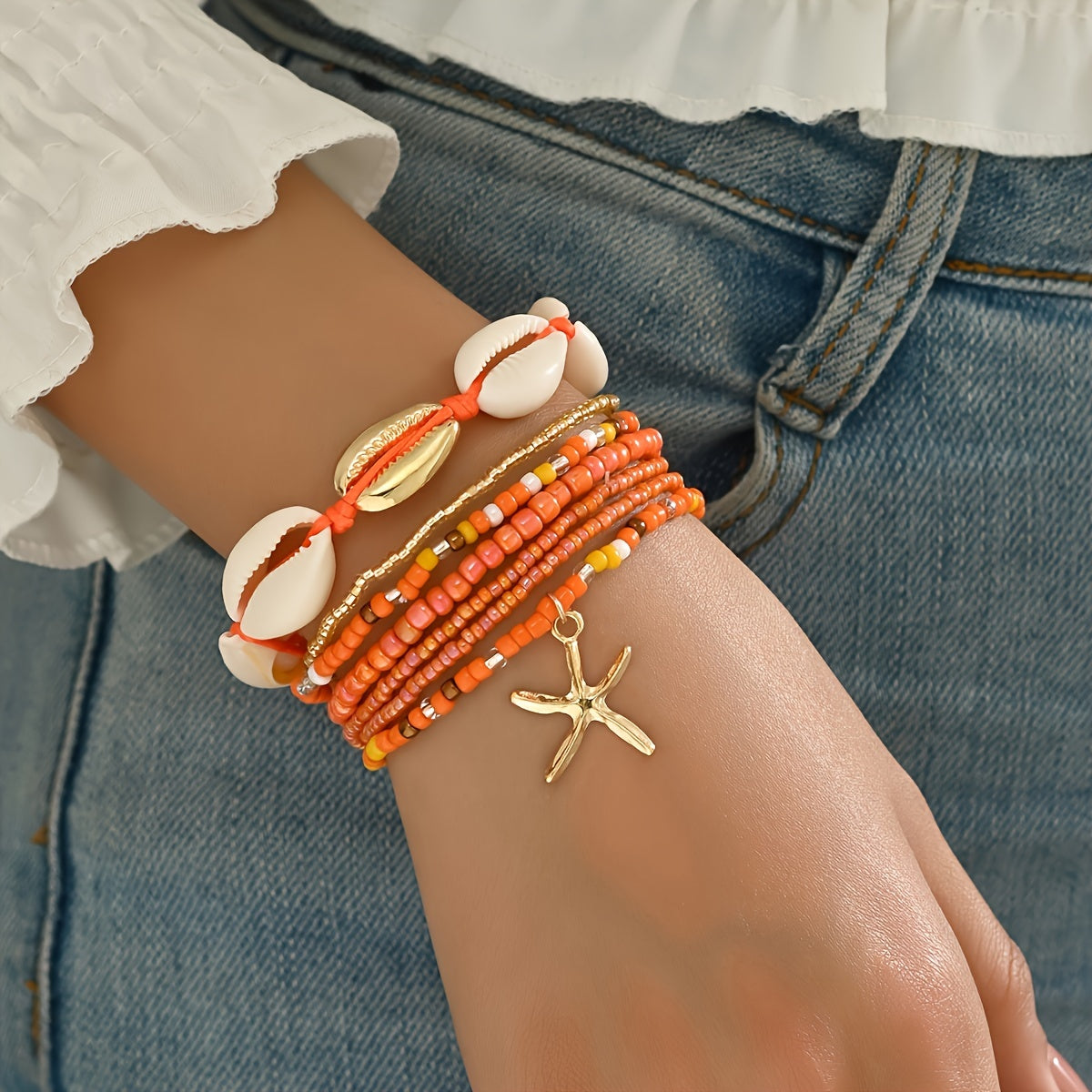 Bohemian bracelet set
