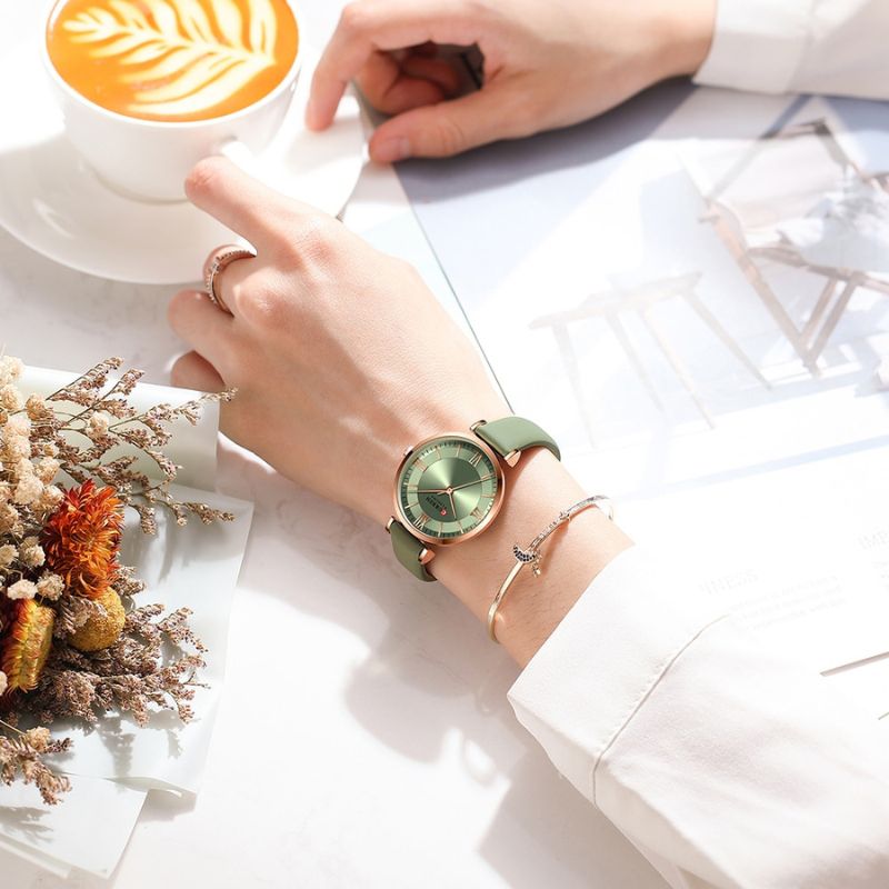 ラグジュアリー防水レディースウォッチ
