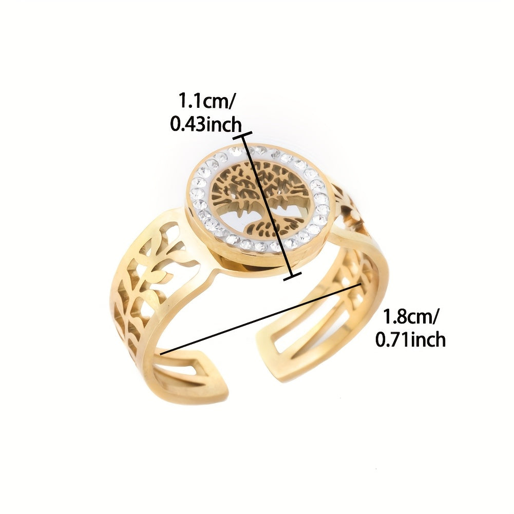 シンプル生命の樹リング