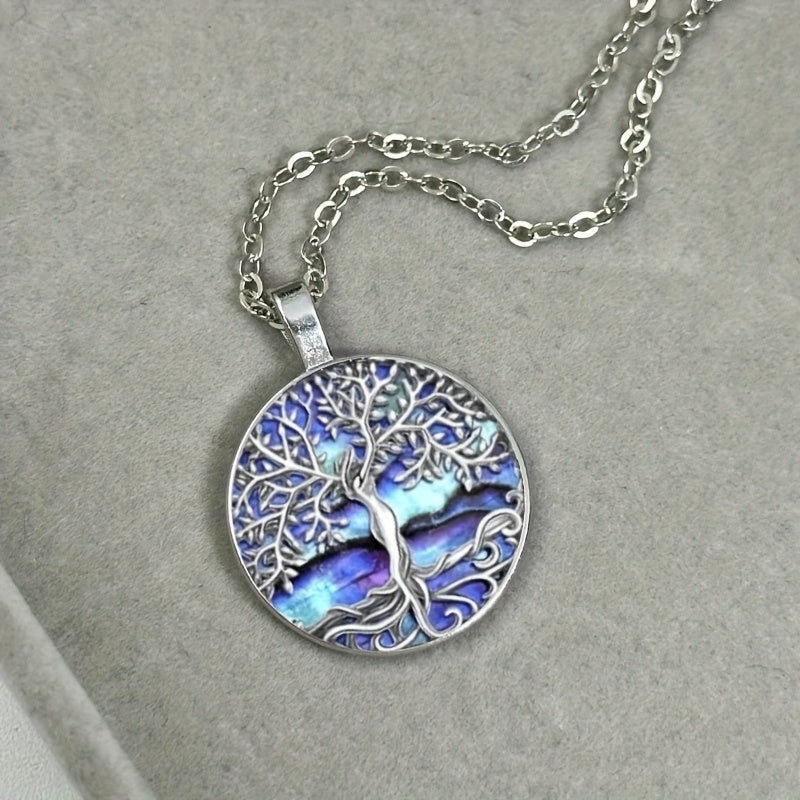ユニークな生命の樹ペンダントネックレス