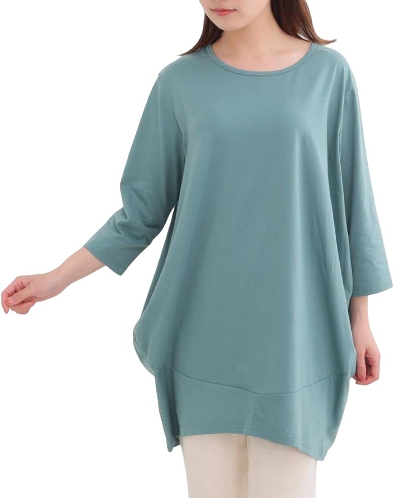 コクーンチュニックドレス