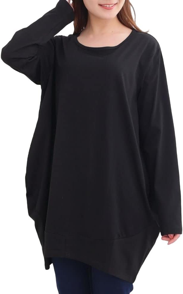 コクーンチュニックドレス