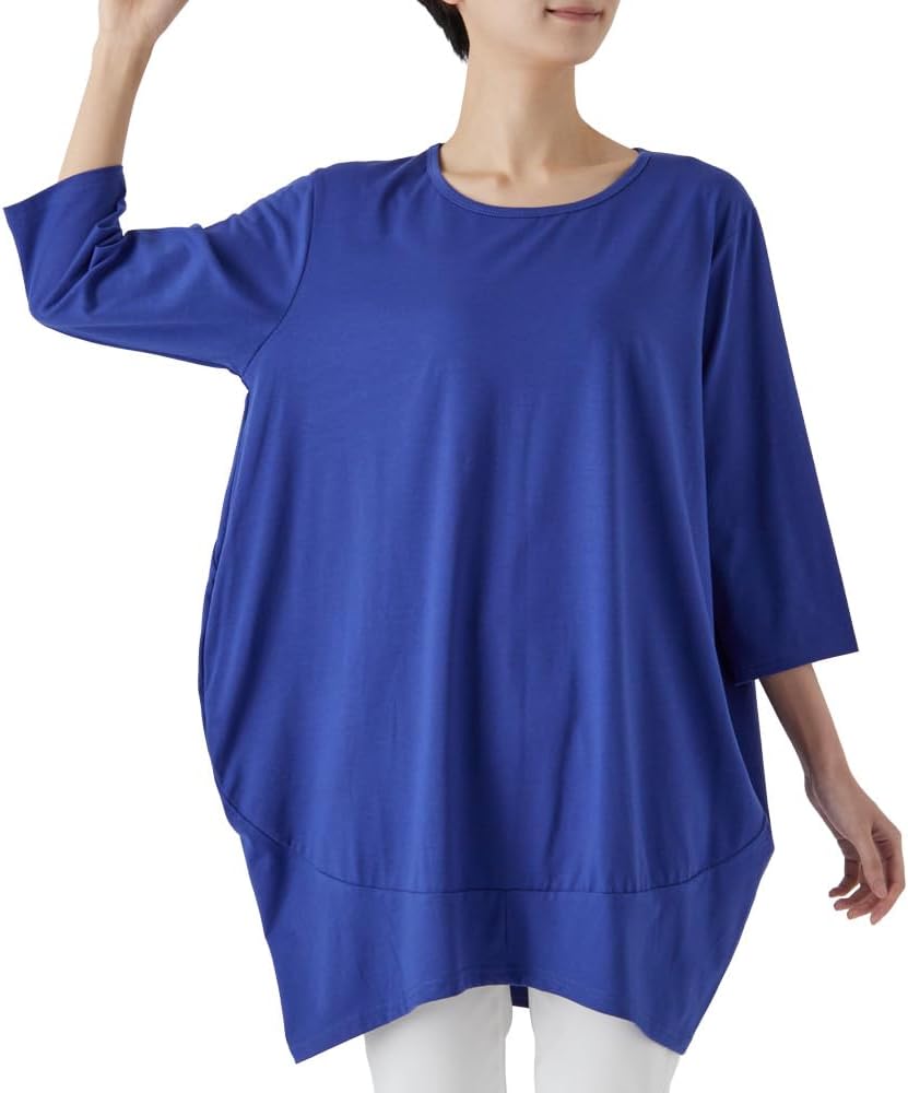 コクーンチュニックドレス