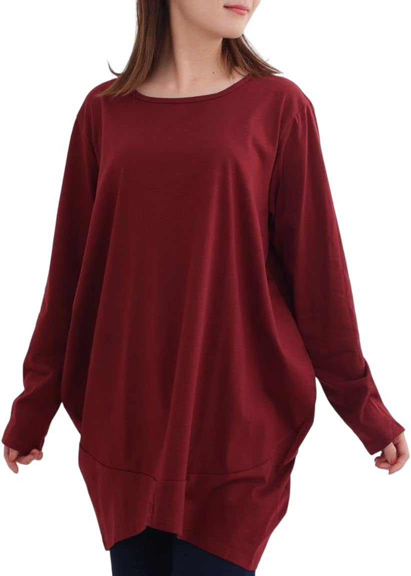 コクーンチュニックドレス