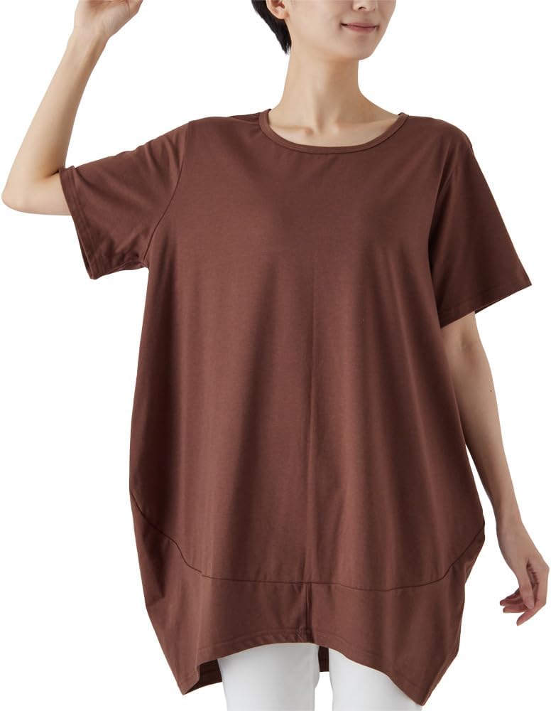 コクーンチュニックドレス