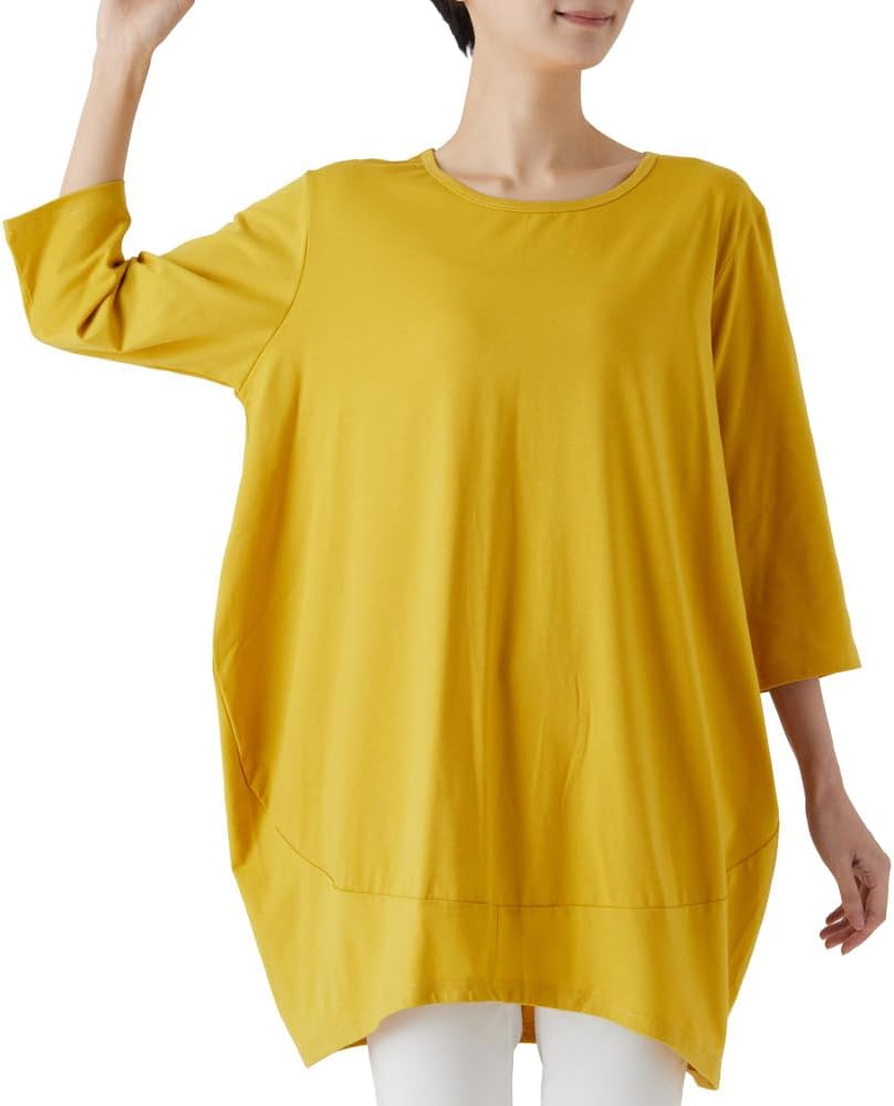 コクーンチュニックドレス