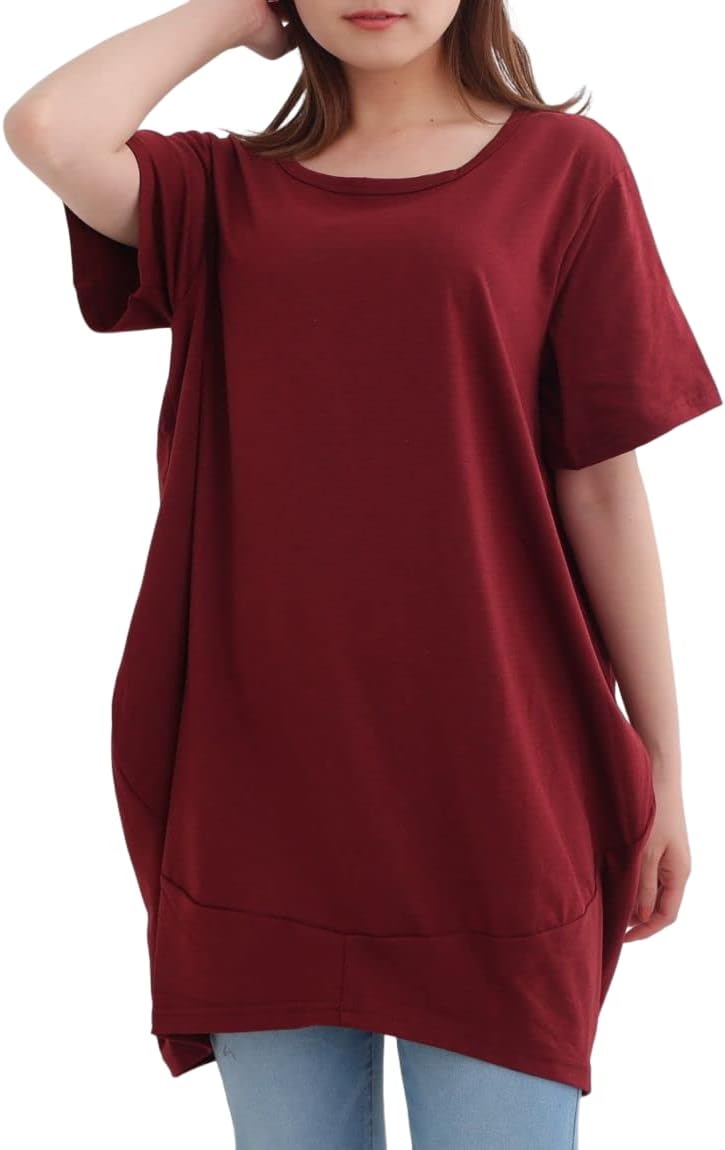 コクーンチュニックドレス