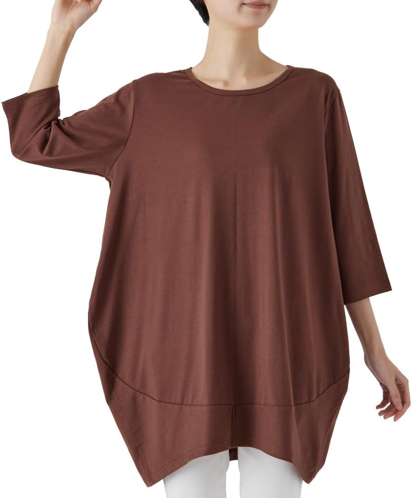 コクーンチュニックドレス