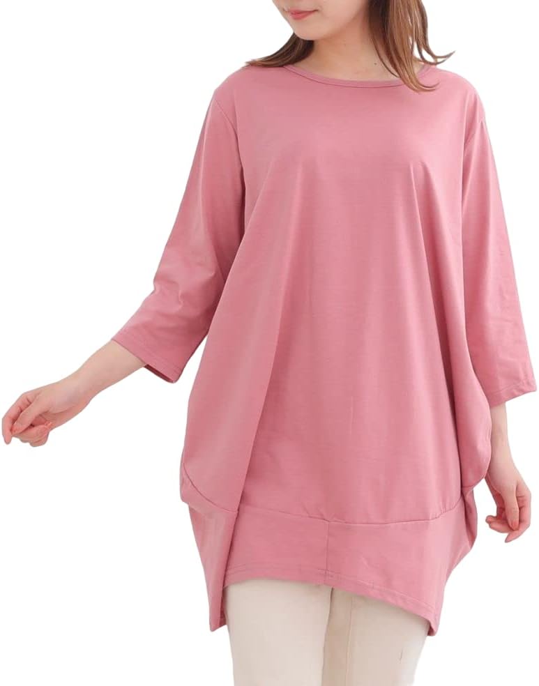 コクーンチュニックドレス