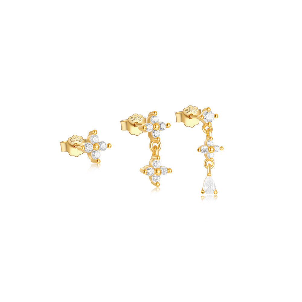 シルバーフラワードロップシリーズ