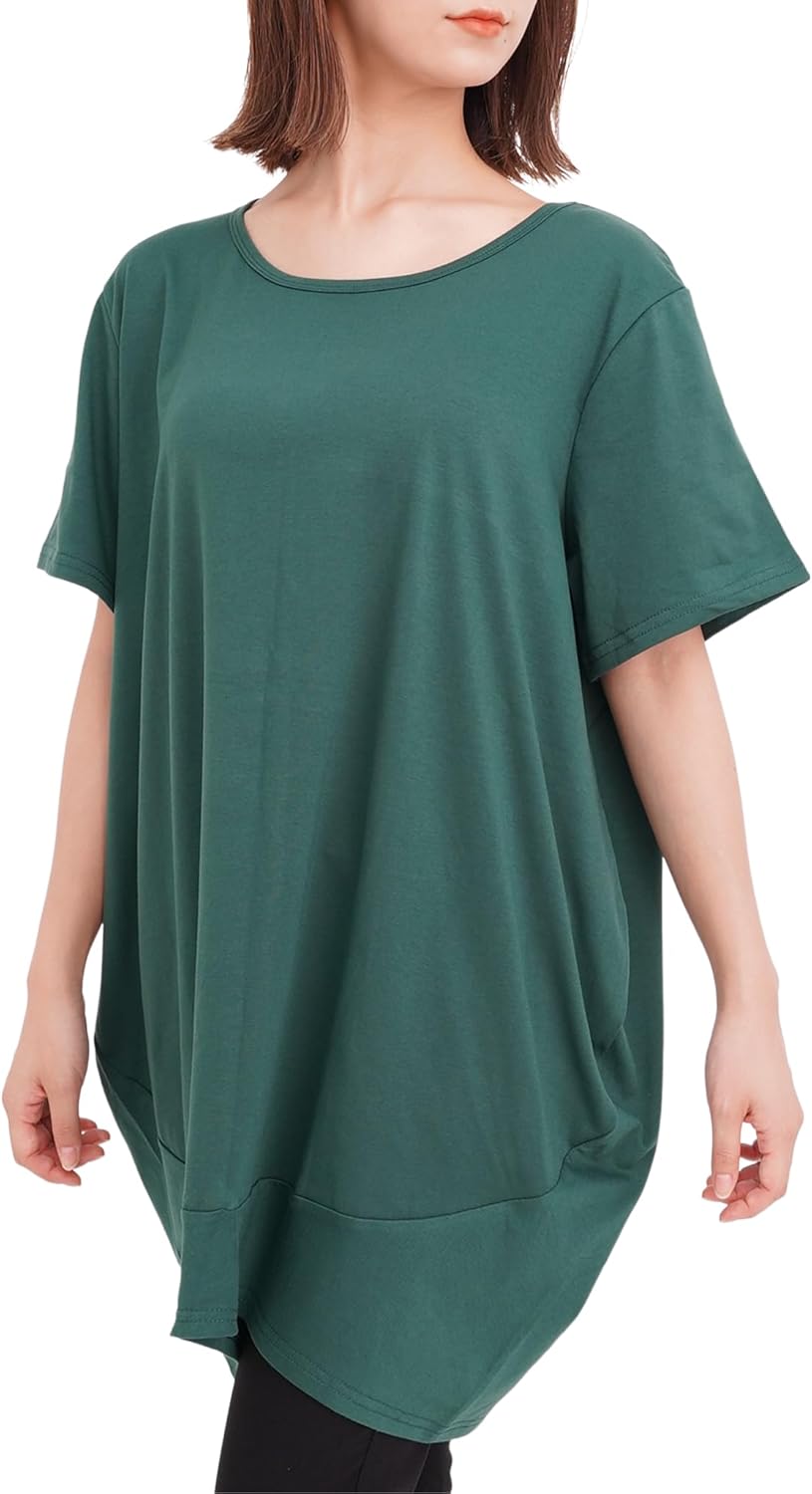 コクーンチュニックドレス