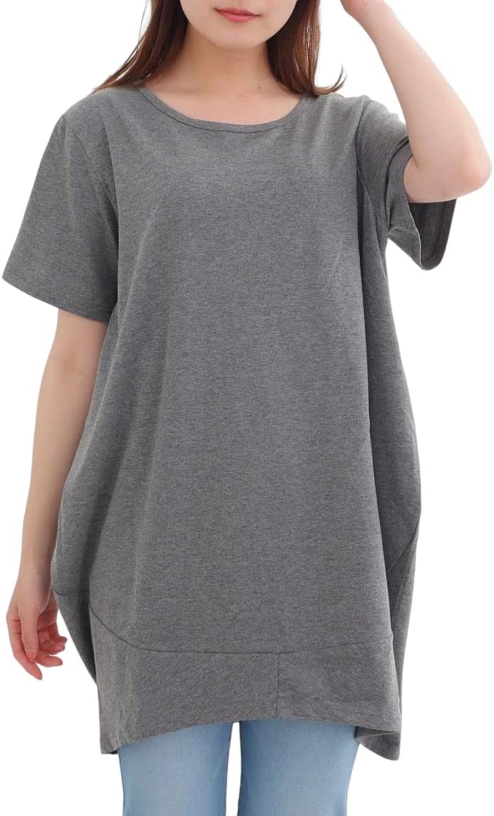 コクーンチュニックドレス