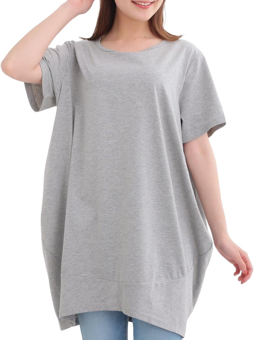 コクーンチュニックドレス