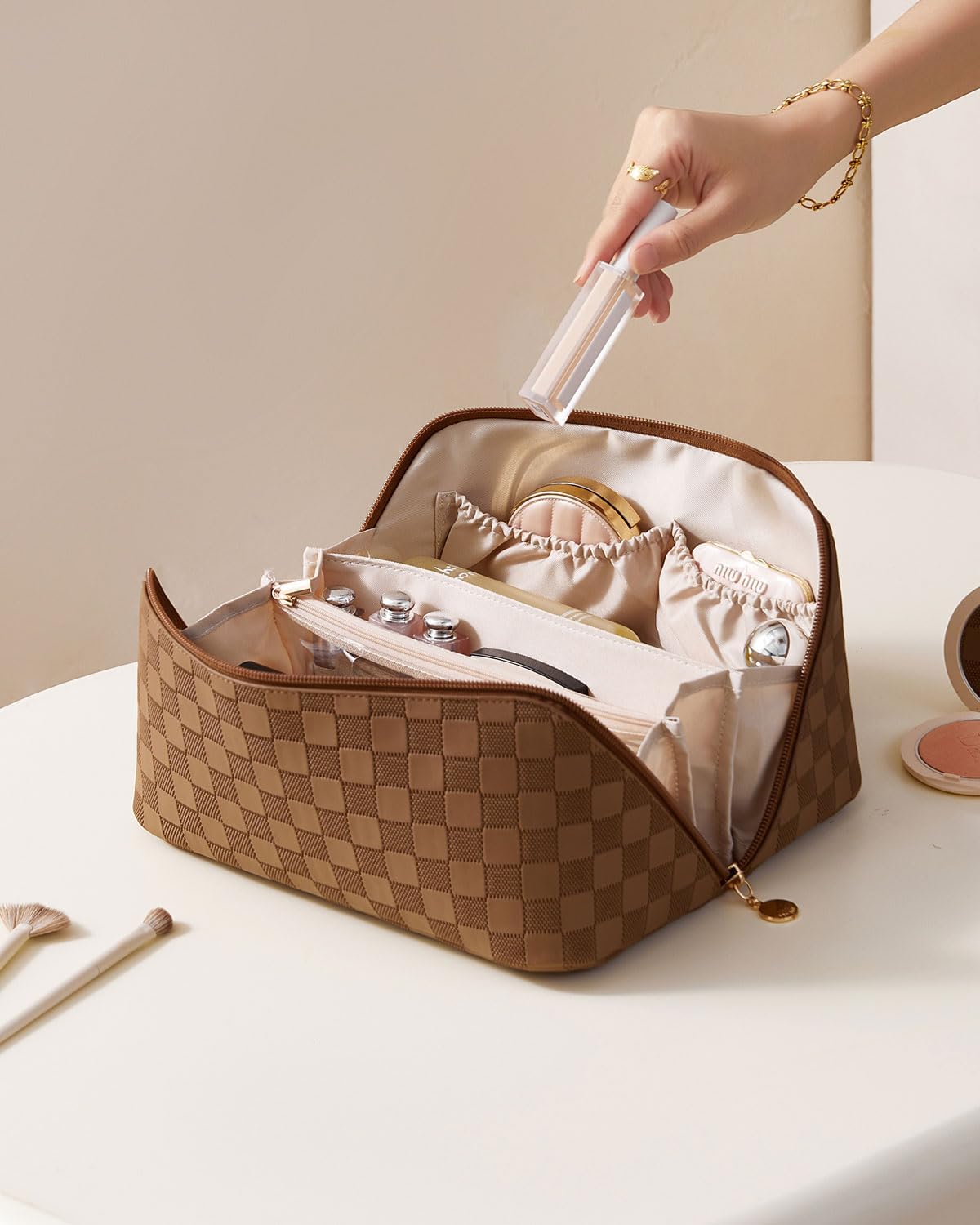 トラベルメイクアップバッグ