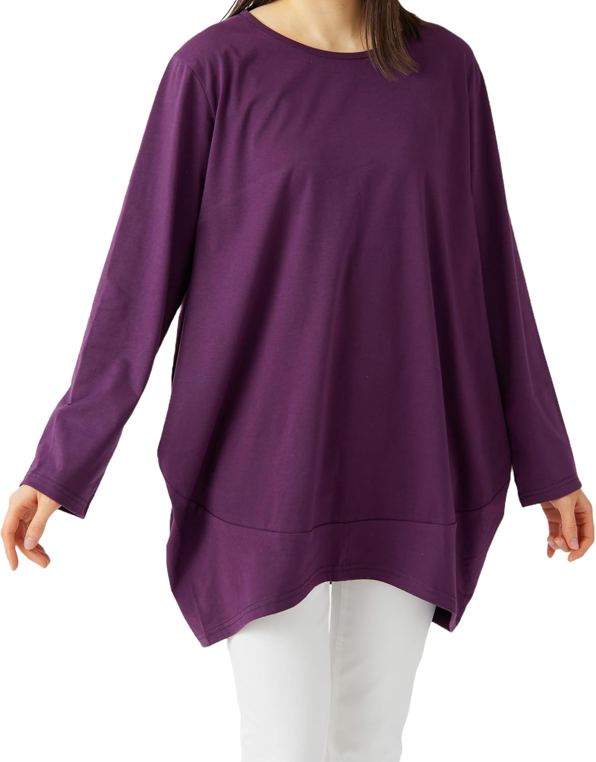 コクーンチュニックドレス