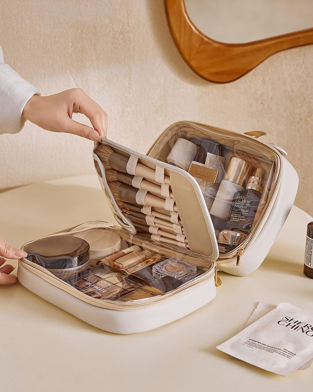 トラベルメイクアップバッグ