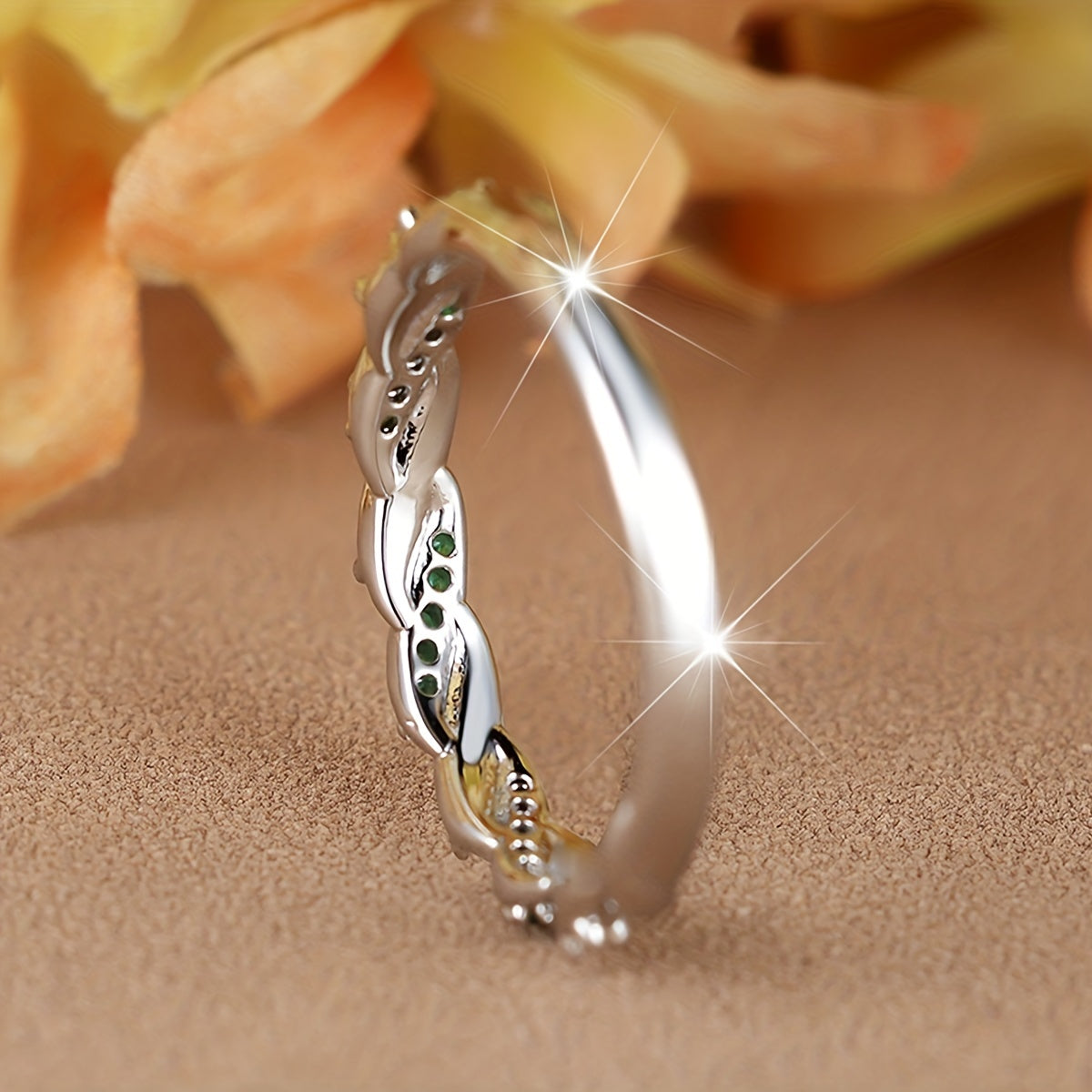 グリーンジルコニア リング