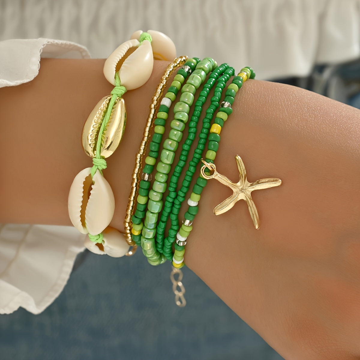 Bohemian bracelet set