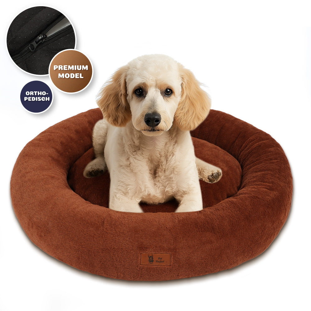 整形外科用ドーナツ型犬用ベッド