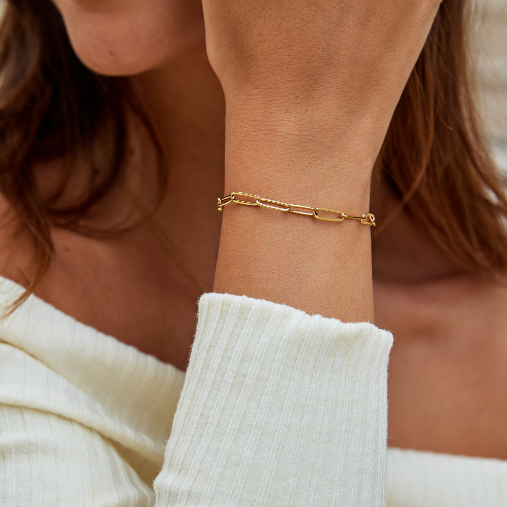 Celine | Paperclip Bracelet
